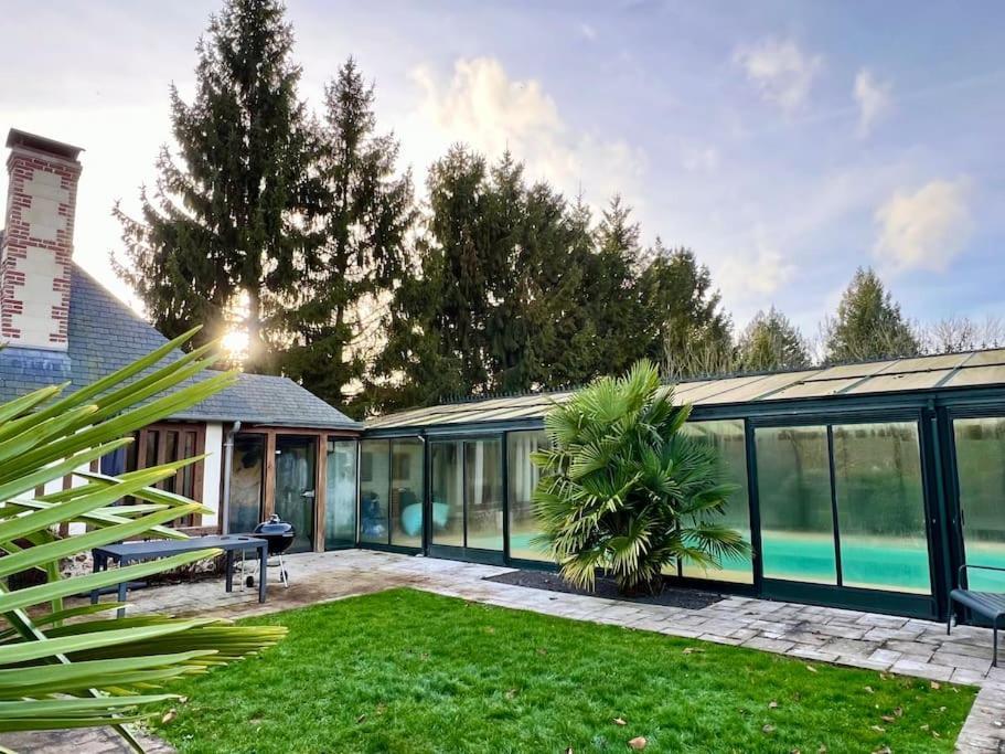 Longere Normande, Piscine Privee Chauffee Et Parc Villa Saint-Pierre-des-Ifs  Exteriör bild